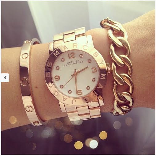 Cartier love bracelet and watches