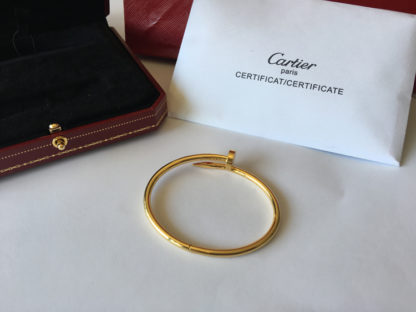 Cartier Juste un Clou Bracelet Yellow Gold Nail Bangle