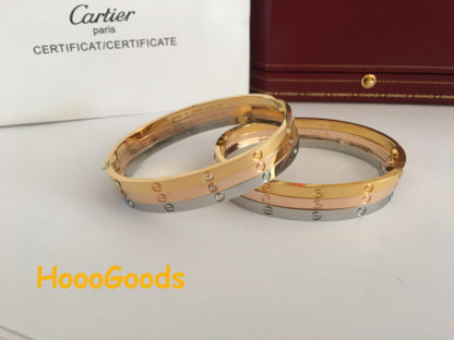 Cartier Love Bracelet SM diamonds Yellow Gold, Pink Gold, White Gold