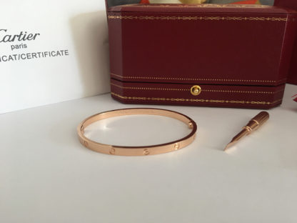 Cartier Love Bracelet SM without diamonds Pink Gold