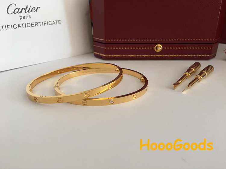 Cartier Love Bracelet Small Model Yellow Gold, Pink Gold, White Gold ...