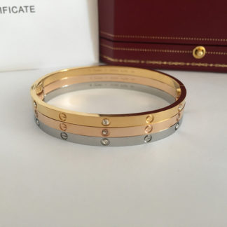 Cartier love bracelet sm diamonds