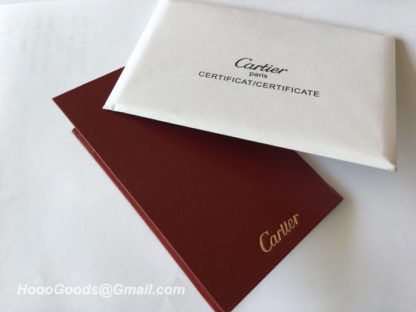 Cartier Certificate
