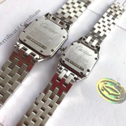 Panthère de Cartier watch Medium & Small Steel