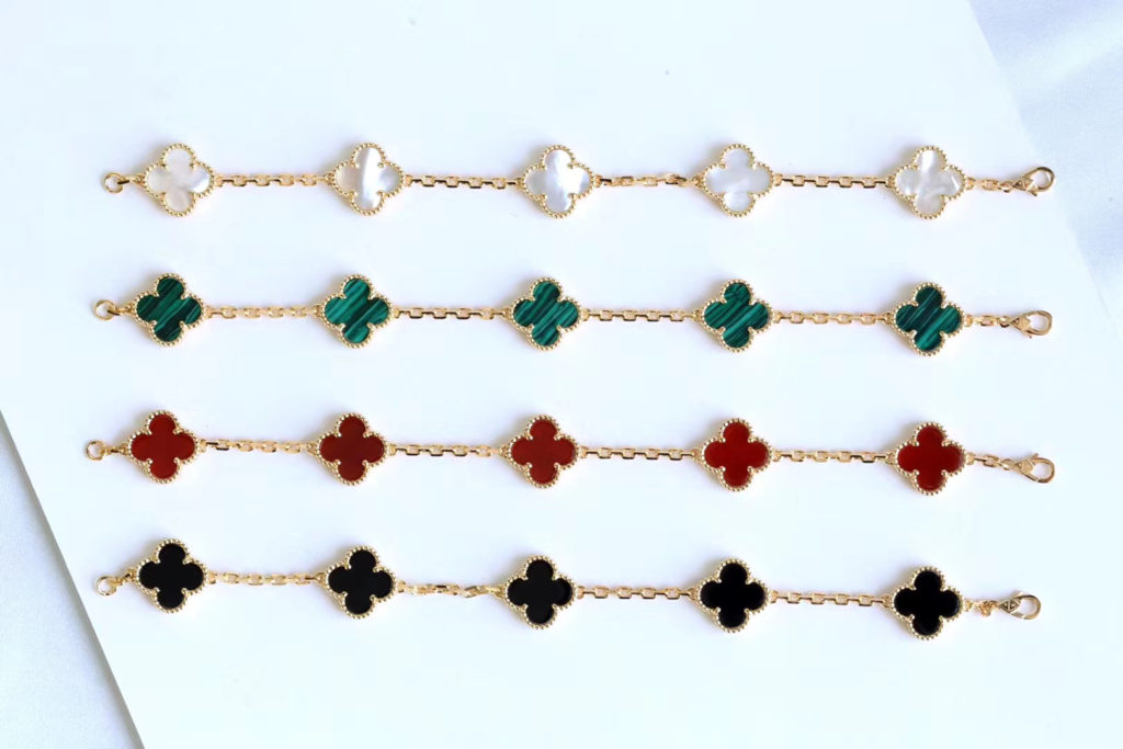 Van Cleef & Arpels Vintage alhambra bracelet 5 motifs