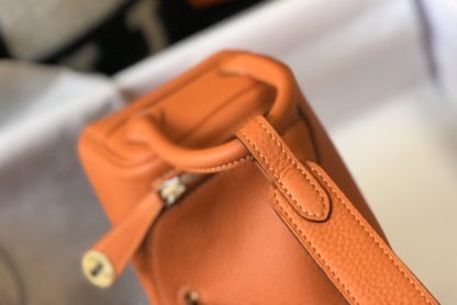 Hermes Lindy Mini Orange Bag