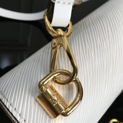 Louis Vuitton TWIST MM AND TWISTY white and gold