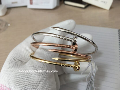 Cartier Juste Un Clou Bracelet Small Yellow Gold, Pink Gold & White Gold