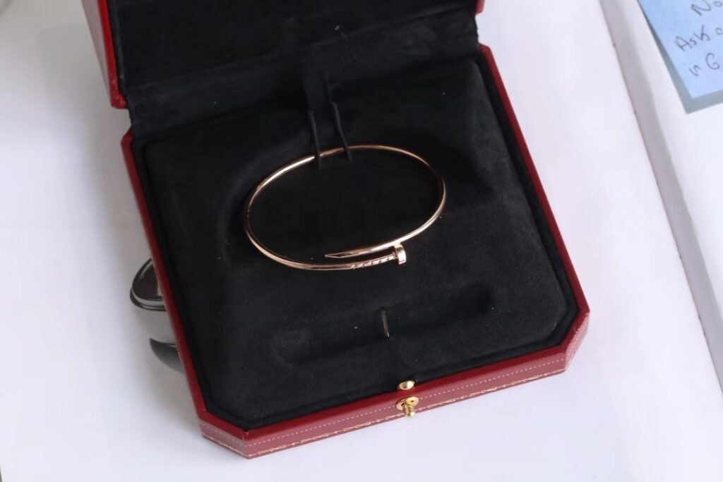 Cartier Juste Un Clou Bracelet SM Yellow Gold, Pink Gold & White Gold JUC Small/Thin HoooGoods