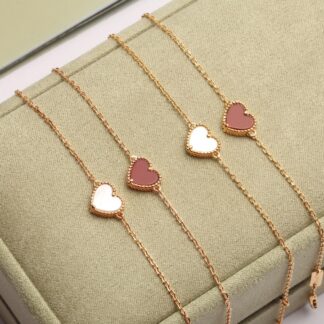 Van Cleef Sweet Alhambra Heart Bracelet