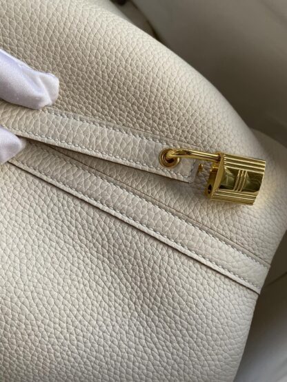 Hermes Picotin 18 Craie gold lock bag