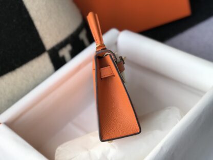 Hermès Mini Kelly Orange Bag